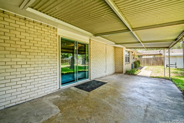 view of patio / terrace