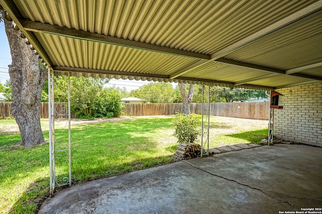 view of patio