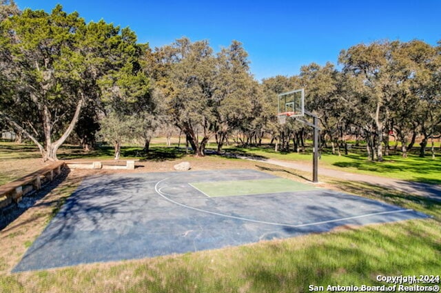 view of sport court