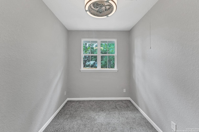 spare room featuring carpet flooring