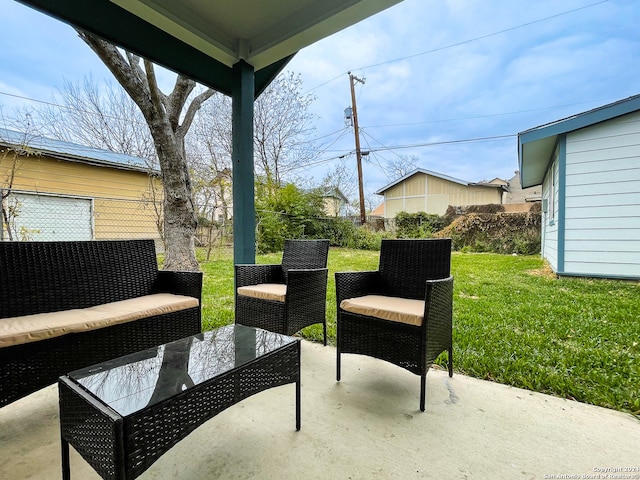 view of patio