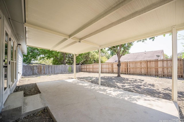 view of patio