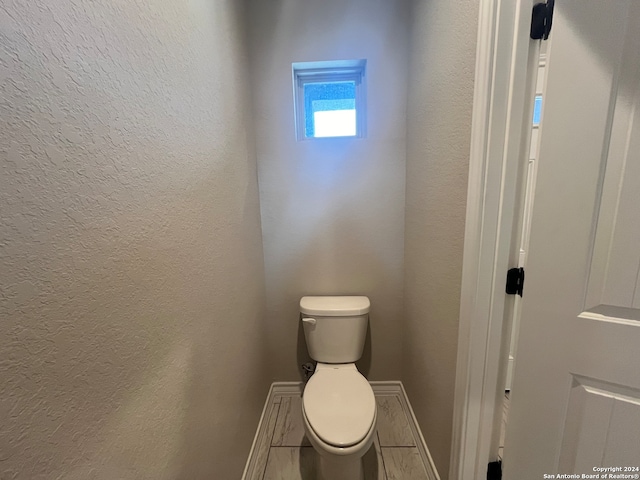 bathroom with toilet