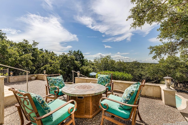 24434 Blanco Rd, San Antonio, TX 78260 - view of patio featuring outdoor dining area