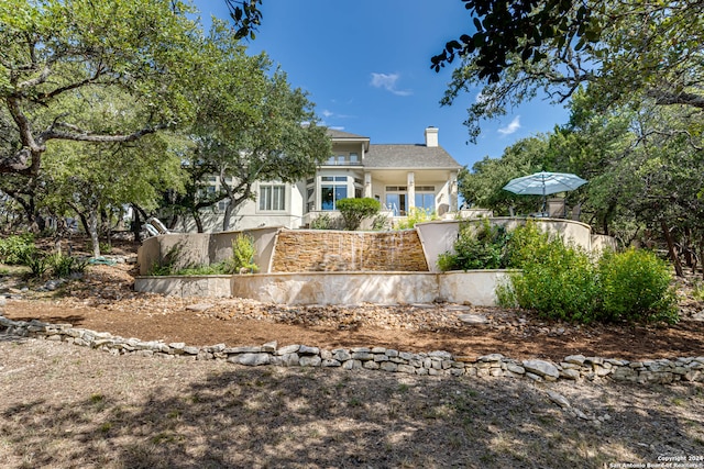 view of front of house