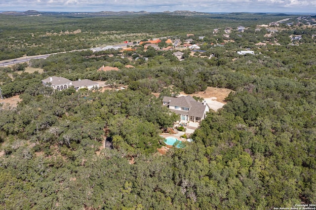 24434 Blanco Rd, San Antonio, TX 78260 - drone / aerial view with a view of trees