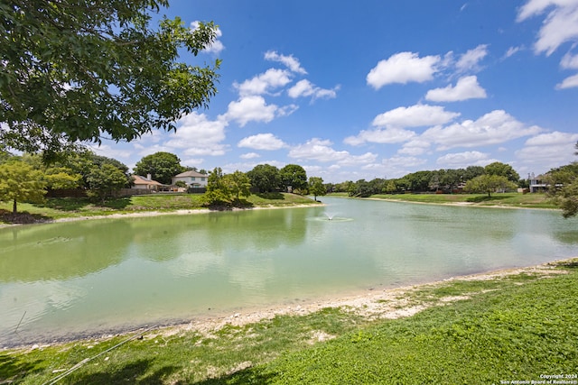 property view of water