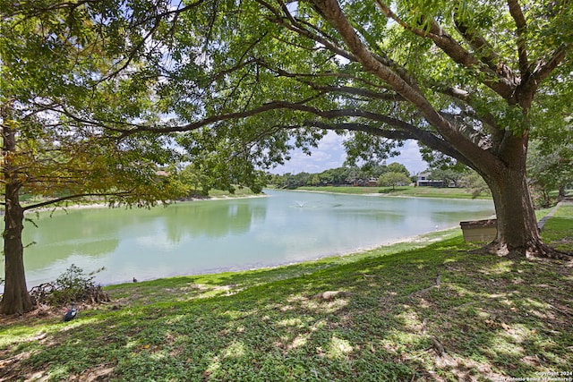 view of water feature