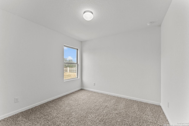 unfurnished room with carpet flooring