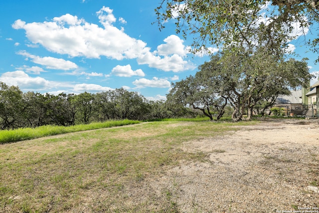 view of yard