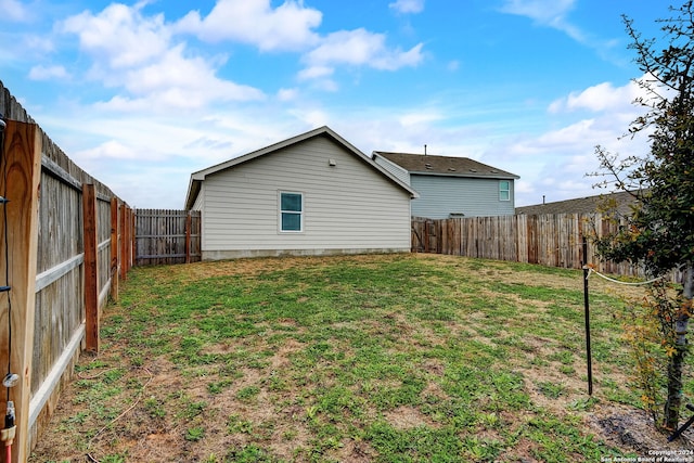 view of yard