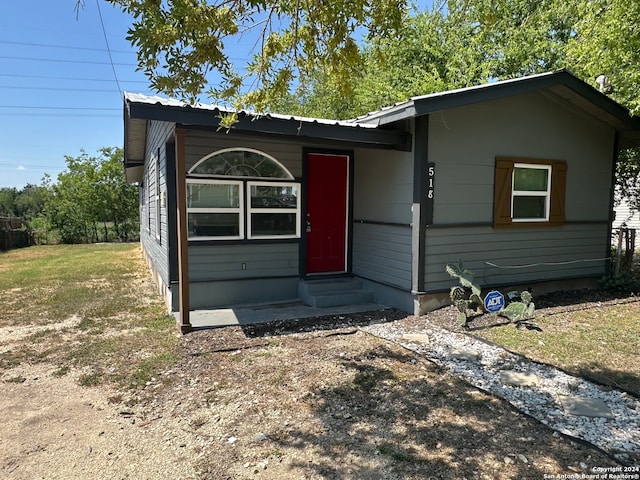 view of front of house