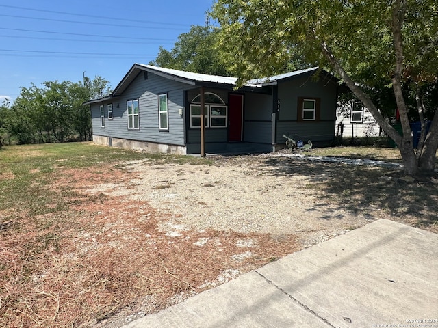 view of front of house