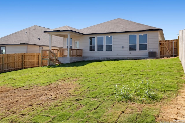 15311 Penelope St, San Antonio, TX 78245 - back of property with a fenced backyard