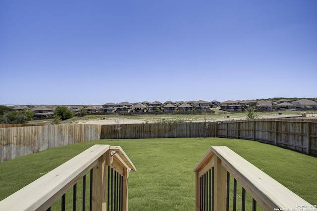 6934 Comanche Cave, San Antonio, TX 78233 - view of yard featuring a residential view and a fenced backyard