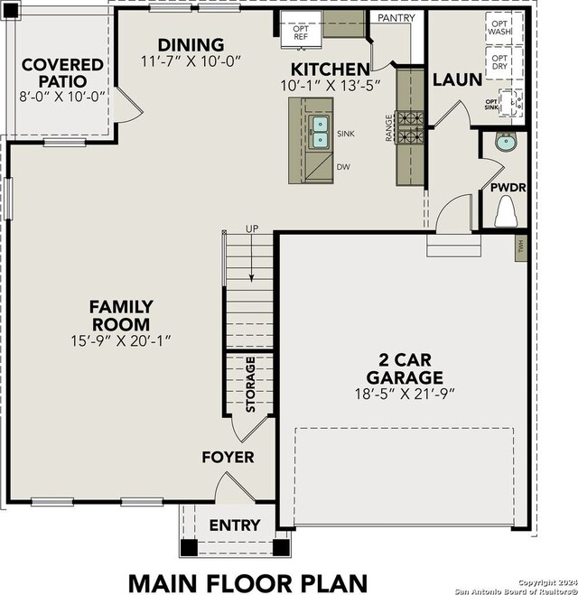 6934 Comanche Cave, San Antonio, TX 78233 - floor plan