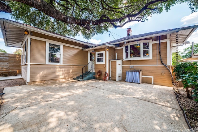 exterior space with a patio area