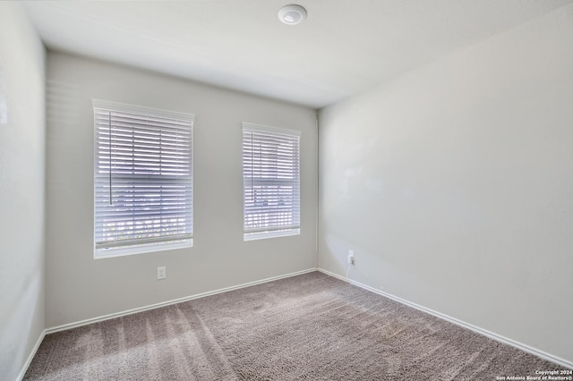 empty room featuring carpet floors and a healthy amount of sunlight