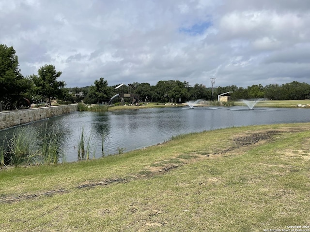 property view of water