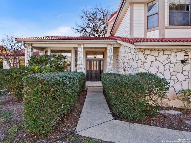 view of entrance to property