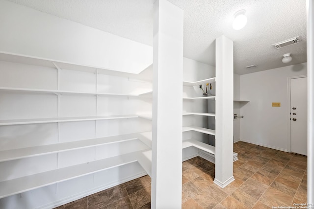 pantry featuring visible vents