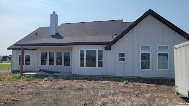 view of rear view of property