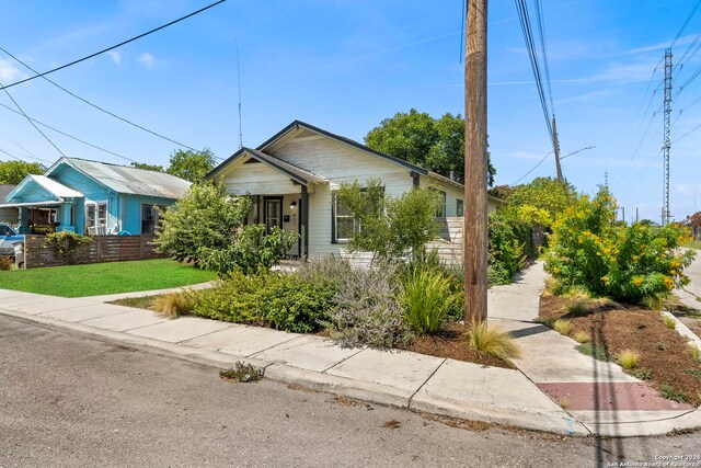 view of bungalow-style house