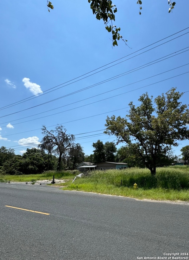 view of road