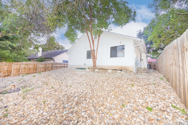 view of rear view of property