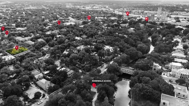215 Beauregard, San Antonio, TX 78204 - aerial view