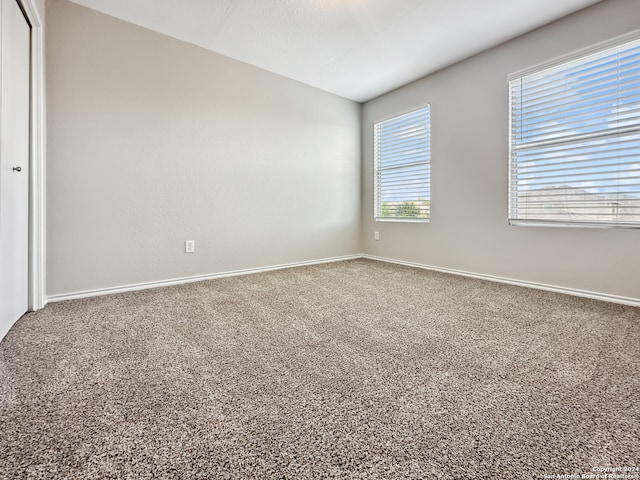 empty room featuring carpet