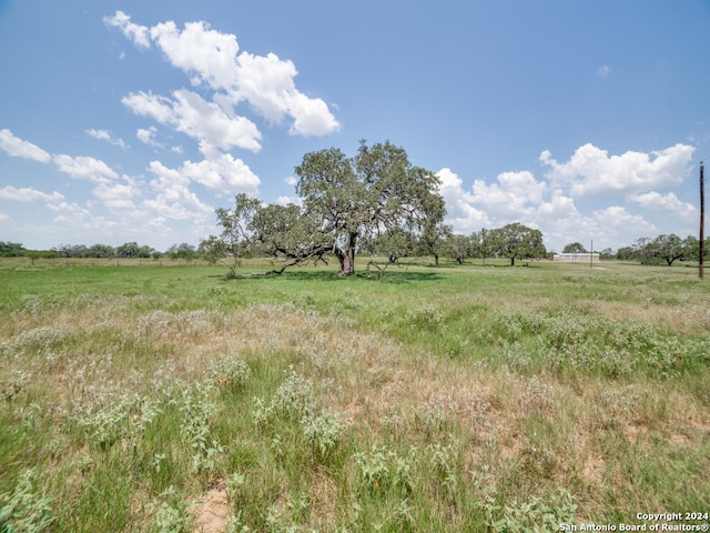 view of landscape with a rural view