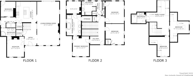 223 E Craig Pl, San Antonio, TX 78212 - view of room layout