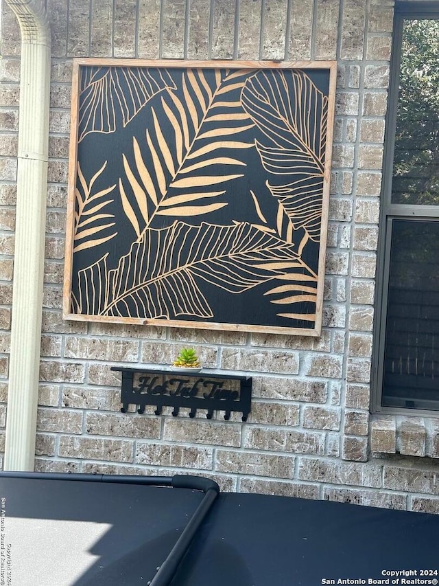 view of room details