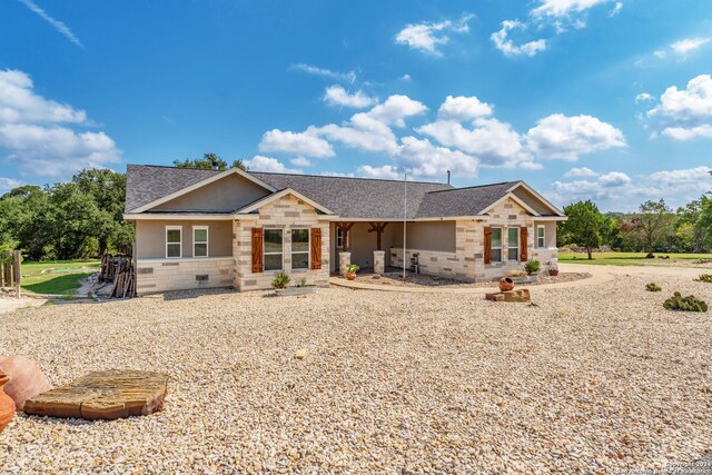 view of ranch-style house