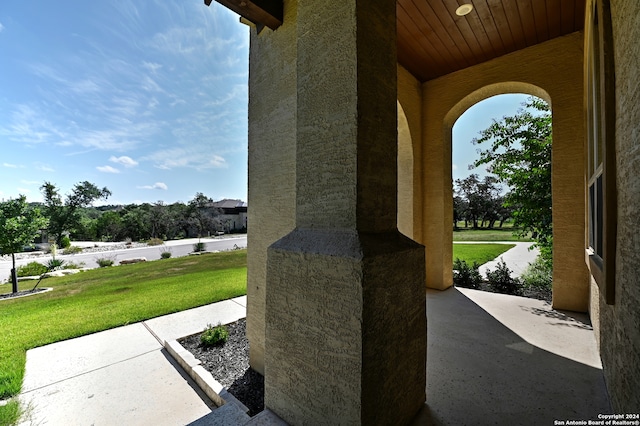 view of patio