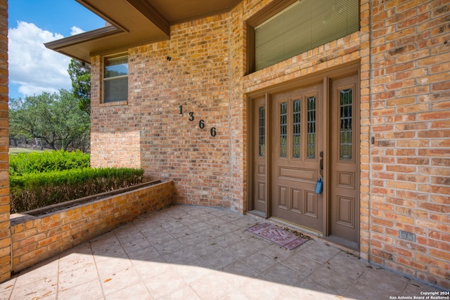 view of property entrance