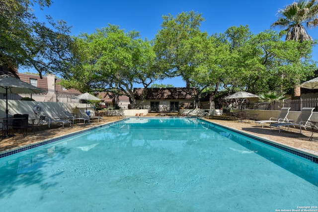 view of swimming pool