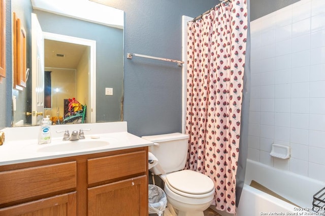 3802 Blue Oak Pass, San Antonio, TX 78223 - full bath featuring vanity, toilet, and shower / tub combo