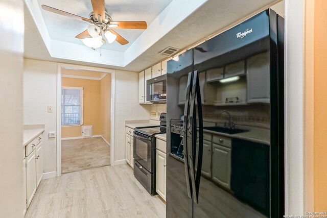 bathroom featuring toilet, a textured ceiling, and an enclosed shower