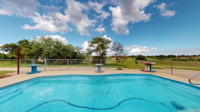 view of pool