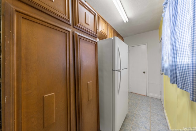 interior space with light tile patterned floors