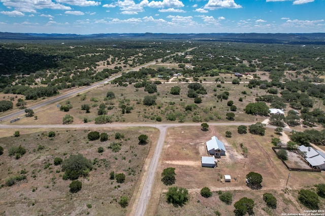 136 Cardinal Dr, Camp Wood, TX 78833 - bird's eye view with a rural view