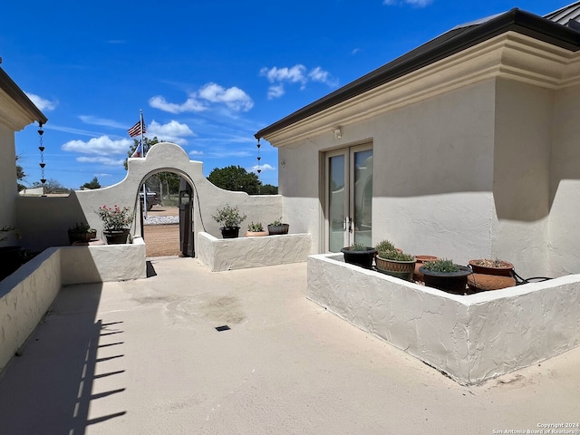 view of patio