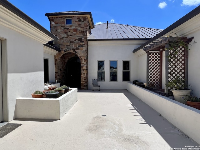 view of patio