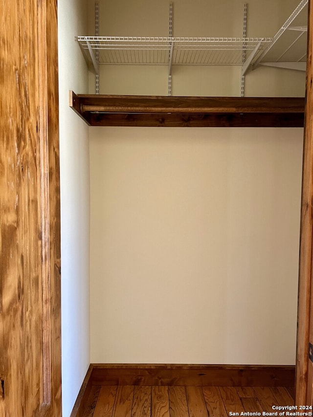 view of closet