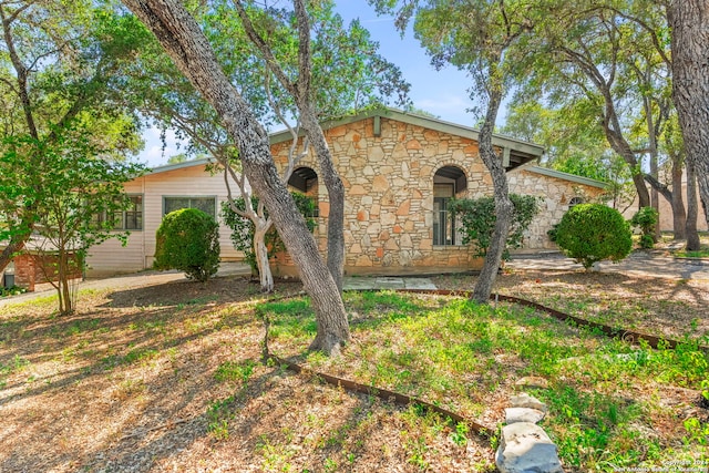 view of ranch-style house