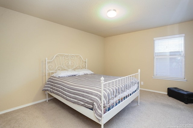 bedroom featuring carpet floors