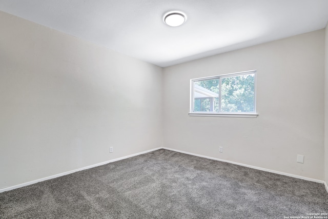 empty room featuring carpet