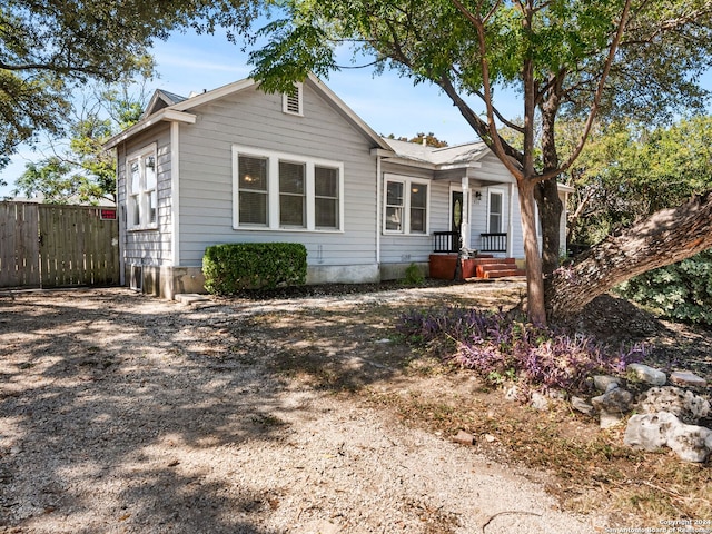 view of ranch-style house